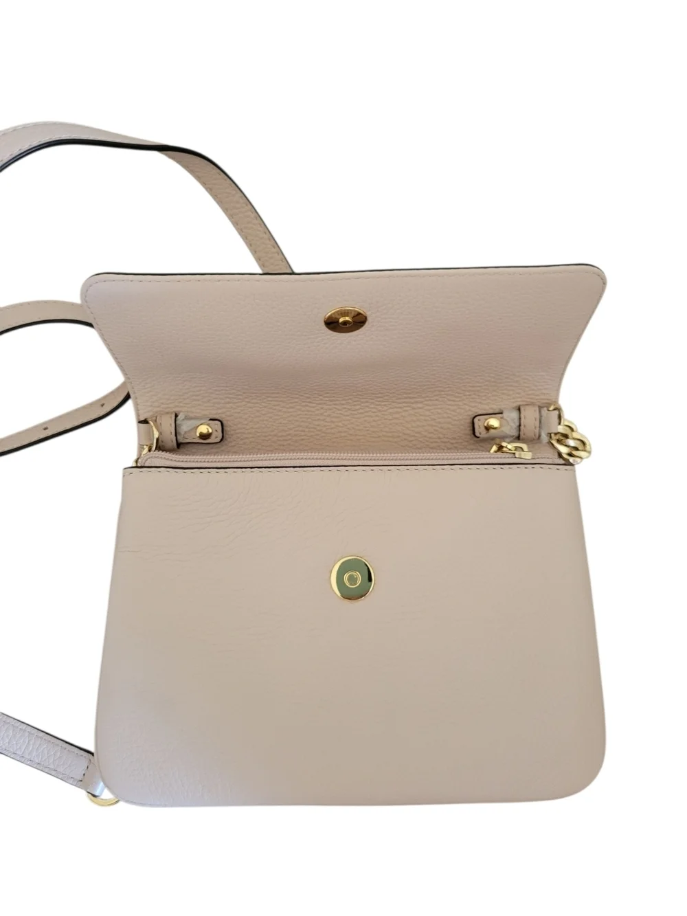 Michael Kors Pink Crossbody Bag - Sleek Leather Shoulder Purse